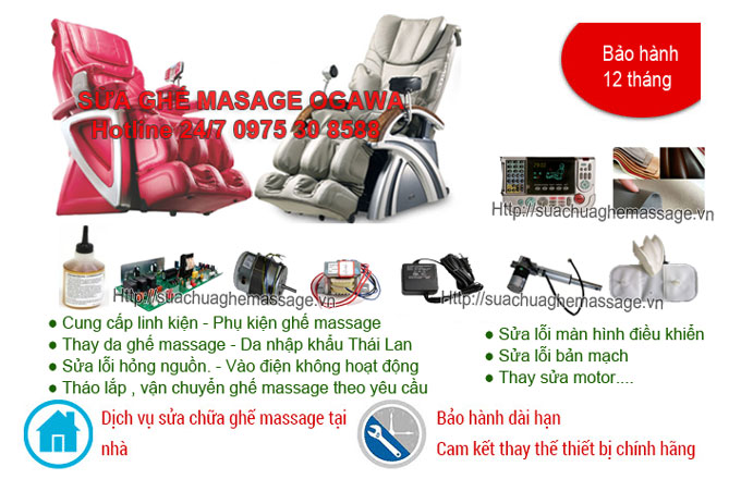 sủa chữa ghế massage ogawa